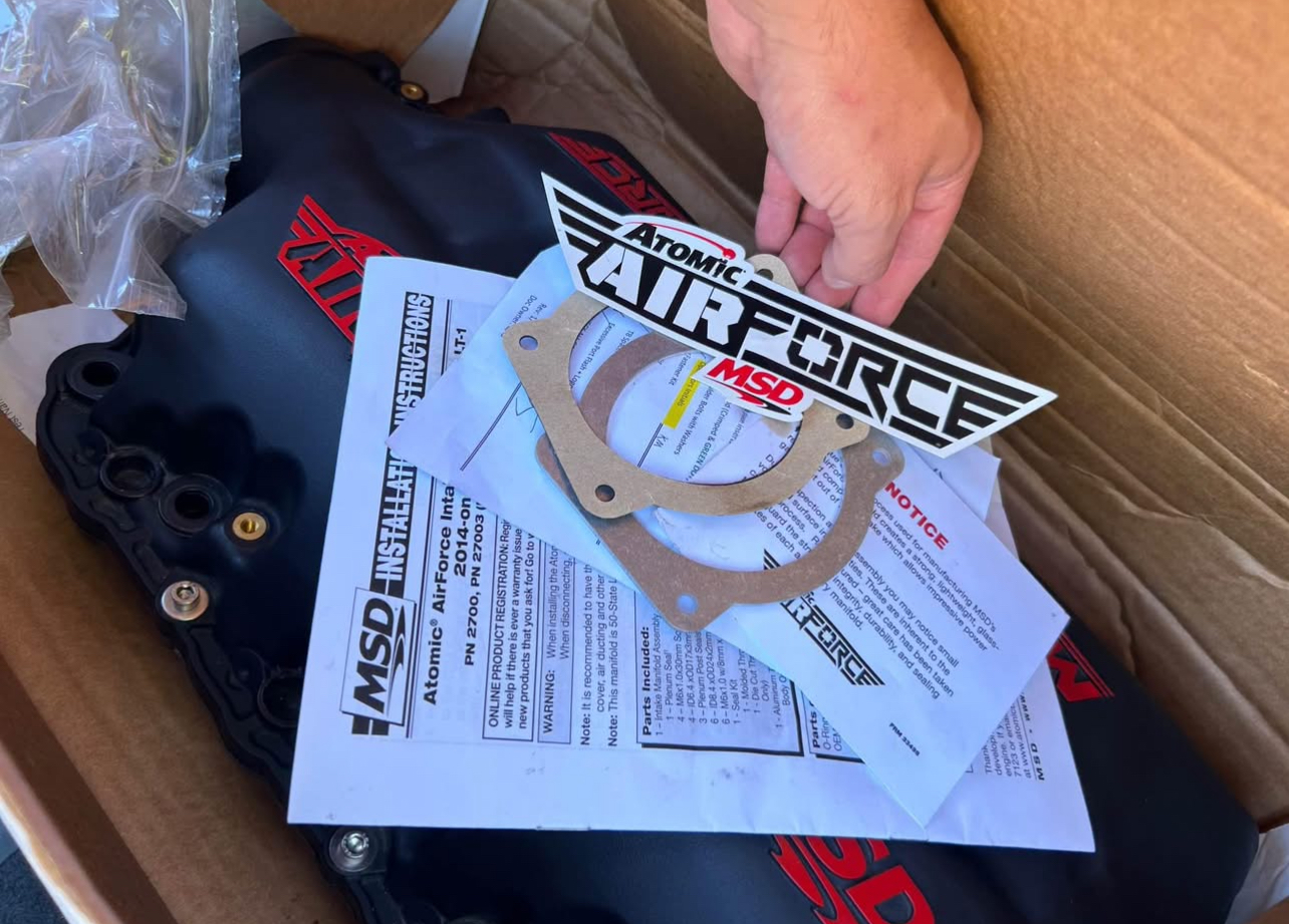 MSD Atomic AirForce Intake Manifold For Sale MSD Atomic AirForce Intake Manifold For Sale