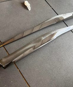 GM Carbon Fiber Side Skirts For C8 Corvette Europe