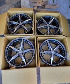 5 Spoke Trident Wheels For C8 Corvette Europe